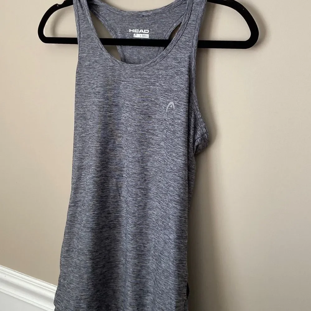 𝅺HEAD Athletic Racer Back‎ Tank- size Xsmall - Picture 3 of 6